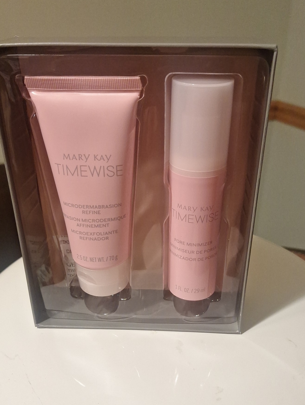 Mary Kay TimeWise Pink Primer Duo - Microdermabrasion & Pore Minimizer